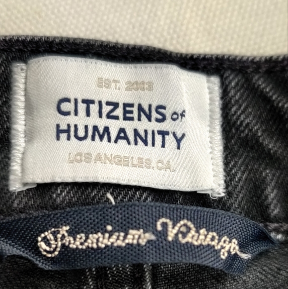 Citizens of Humanity  Women's Black Jeans Size 23 - Picture 3 of 8